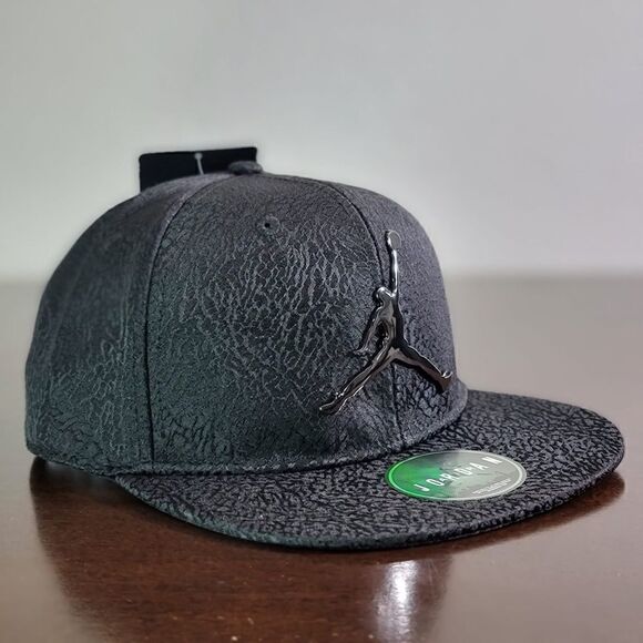 Air Jordan 1 2 3 4 5 6 7 11 12 OG Retro Bred Playoffs Snapback Hat Black Cat New - Picture 11 of 13